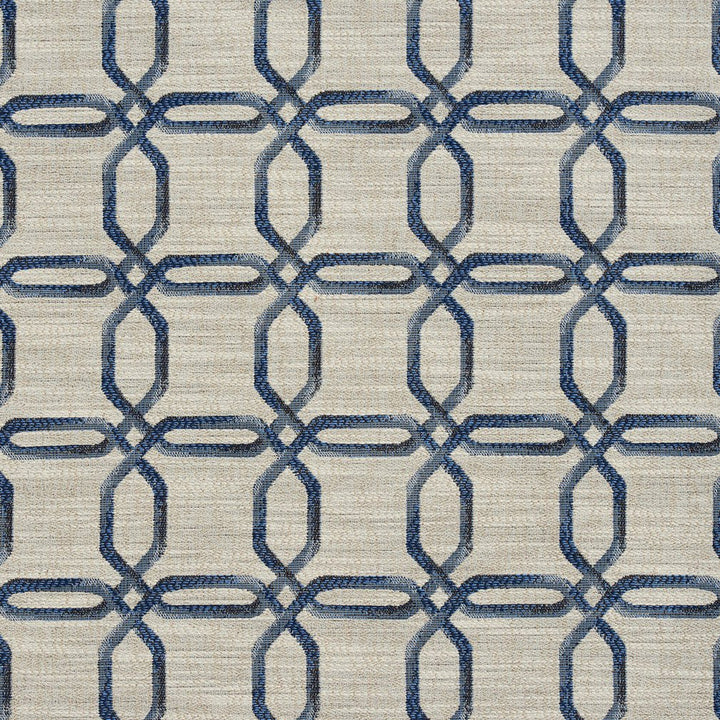 R140 Cobalt by Charlotte Designer Fabric Ring Book Page #24B 100% Woven Polyester Asia Exceeds 70,000 Wyzenbeek Rubs (Heavy Duty) </p><p>Repeat: Horizontal: 3.5" x Vertical: 3.25" 54 Inches - Swanky Fabrics -