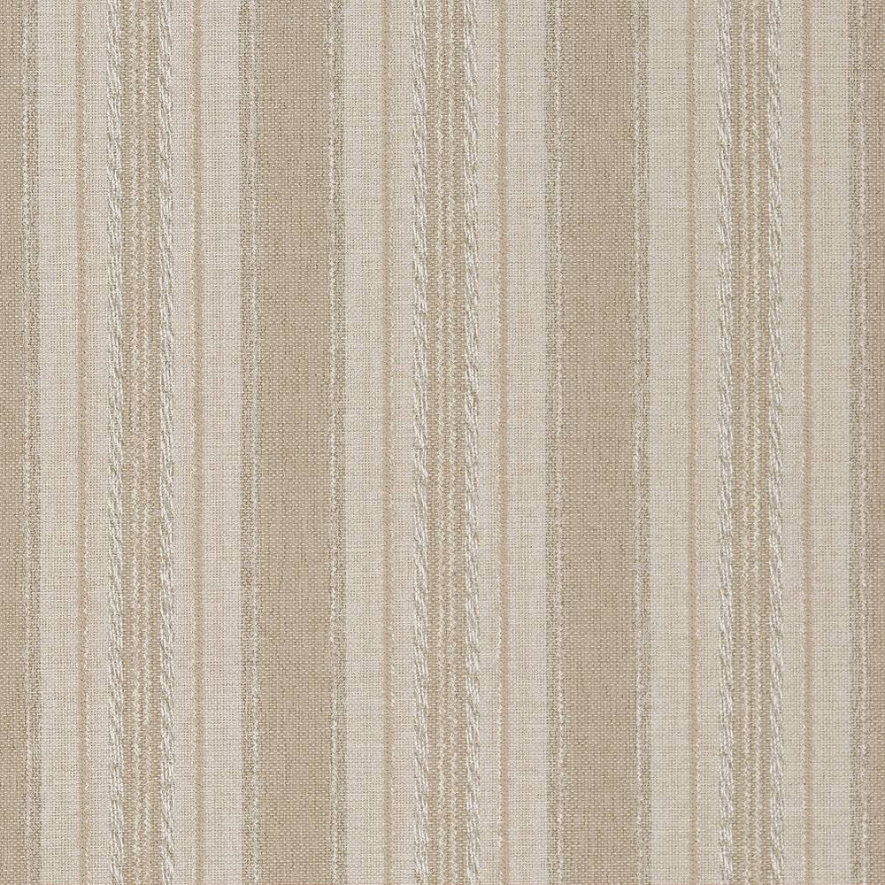 R430 Oyster Stripe by Charlotte Designer Fabric Ring Book Page #6B 100% Polypropylene Made In USA Exceeds 60,000 Wyzenbeek Rubs (Heavy Duty) </p><p>Repeat: Horizontal: 7" 54 Inches - Swanky Fabrics -