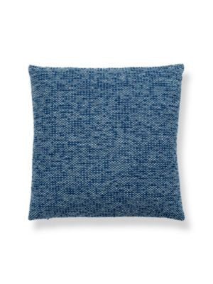 Torrs Pillow 22 X 22 - Ultramarine R7TORRSPILL0001 by Scalamandre Designer Pillows 19% ACRYLIC, 35% COTTON, 46% WOOL Horizontal: and Vertical: 0 - Swanky Fabrics -