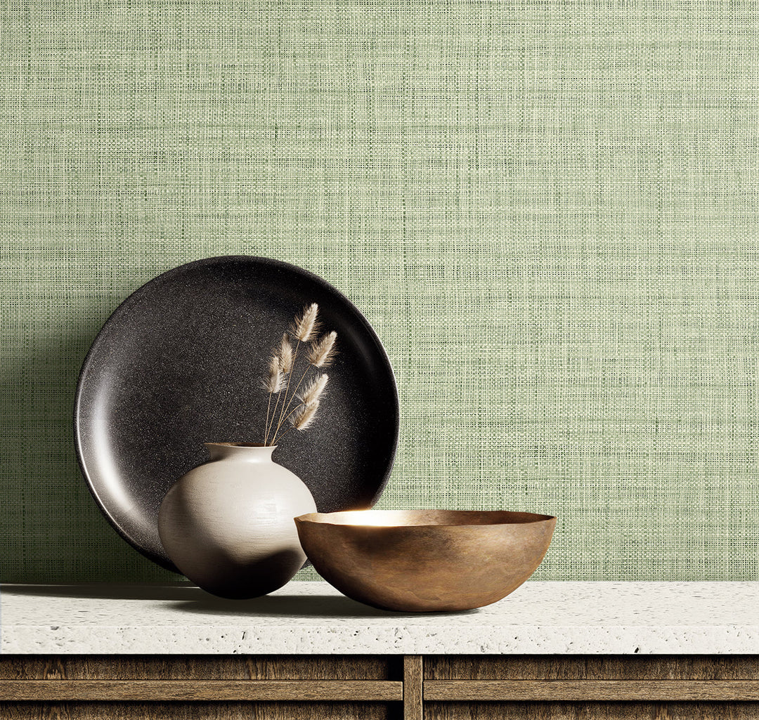 Harvest Twine Sea Grass RA40133 by Seabrook Designs Designer Wallpaper