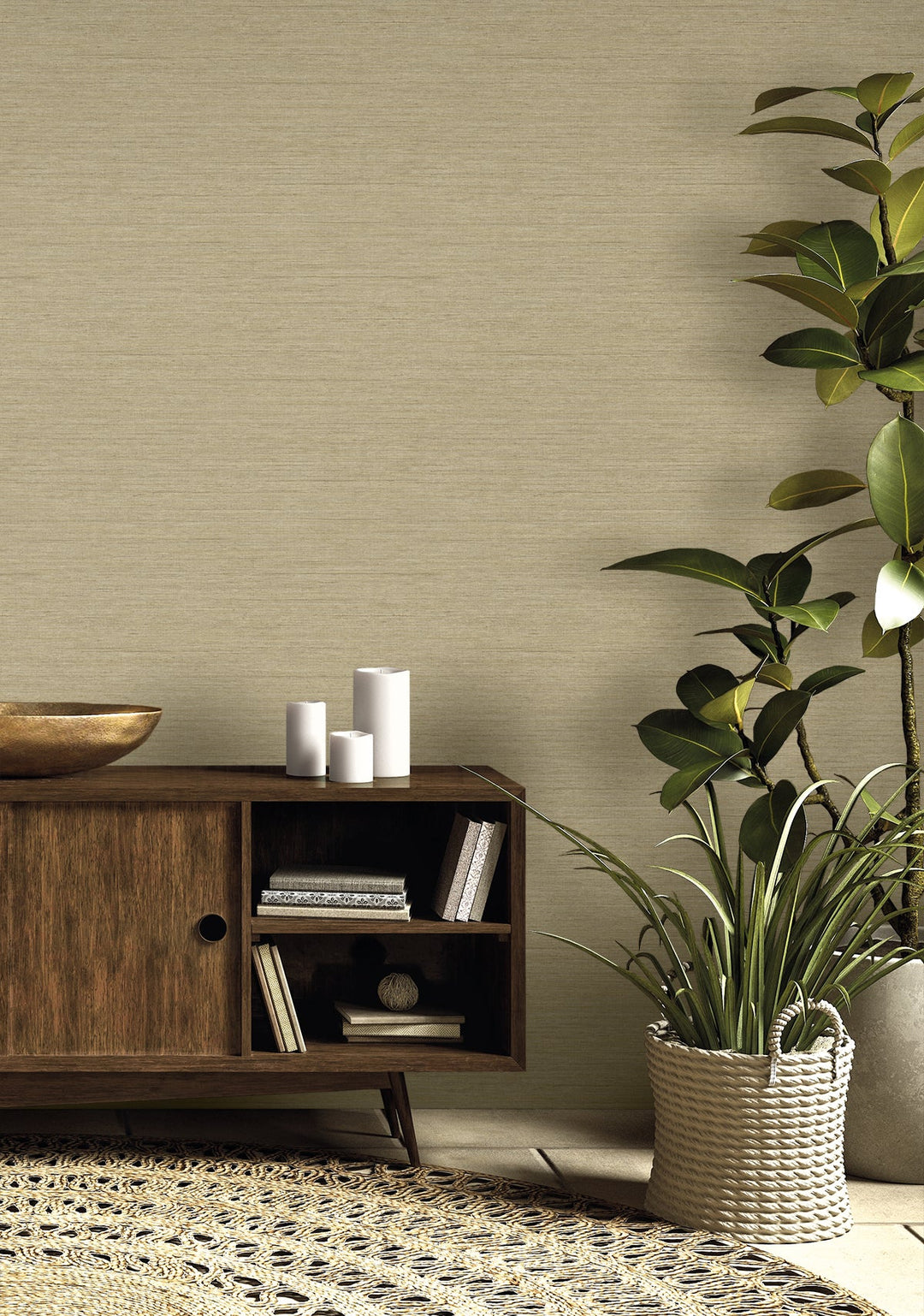 Threaded Sugared Almond RA40910 by Seabrook Designs Designer Wallpaper