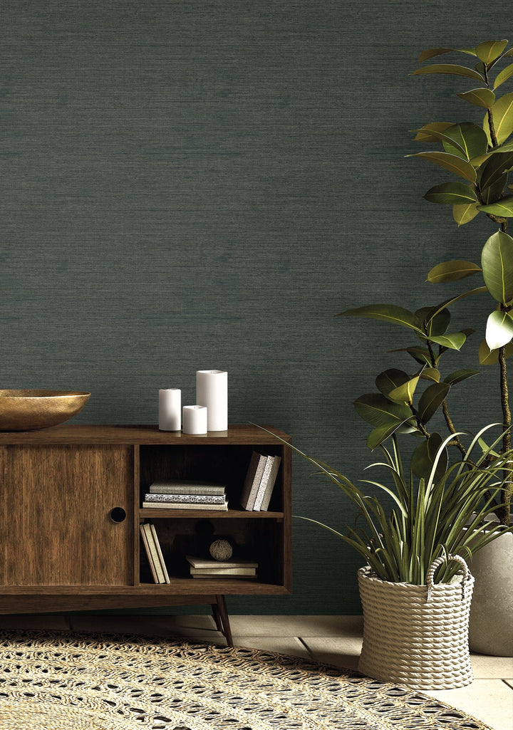 Threaded Stormy Lake RA40916 by Seabrook Designs Designer Wallpaper