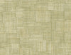 Seabrook Designs Wallpaper Woven Blocks Straw Green RA41717