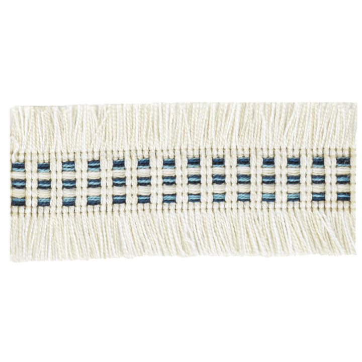 Racine 1 Denim by Stout Trim Stout Trim Racine 1 DenimTrim VISIONS OF COLOR TRIM TURKEY </p><p>Repeat: H: 0.375, V: 0.000 1.63 in - Fabric Carolina -