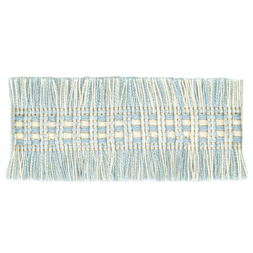 Racine 3 Chambray by Stout Trim Stout Trim Racine 3 ChambrayTrim VISIONS OF COLOR TRIM 100%ACR TURKEY </p><p>Repeat: H: 0.375, V: 0.000 1.63 in - Fabric Carolina -