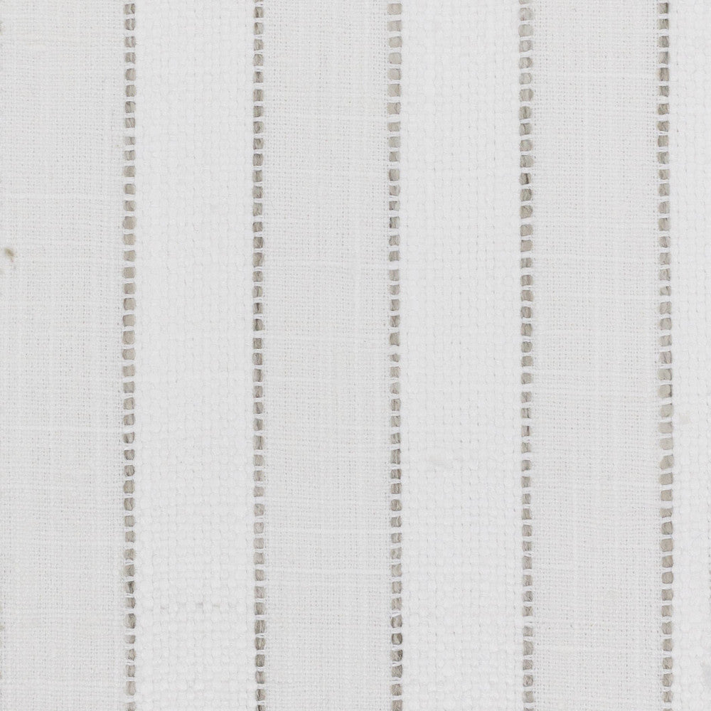Radcliff 2 Snow by Stout Designer Fabric COMFORTABLE LIVING PLATINUM/SLATE 100%POL INDIA Horizontal: 2.500 and Vertical: 0.000 54 in - Swanky Fabrics -