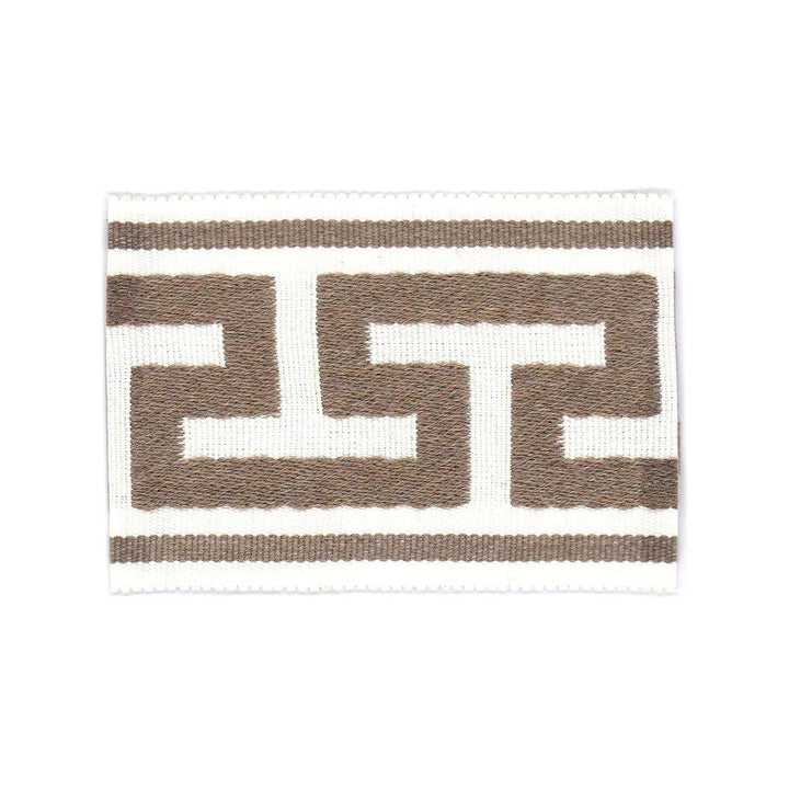 Railroad Tape 8 Sandstone by Stout Trim Stout Trim Railroad Tape 8 SandstoneTrim BEACH GROVE TRIM 100%SDA CHINA </p><p>Repeat: H: 2.500, V: 0.000 2.75 in - Fabric Carolina -
