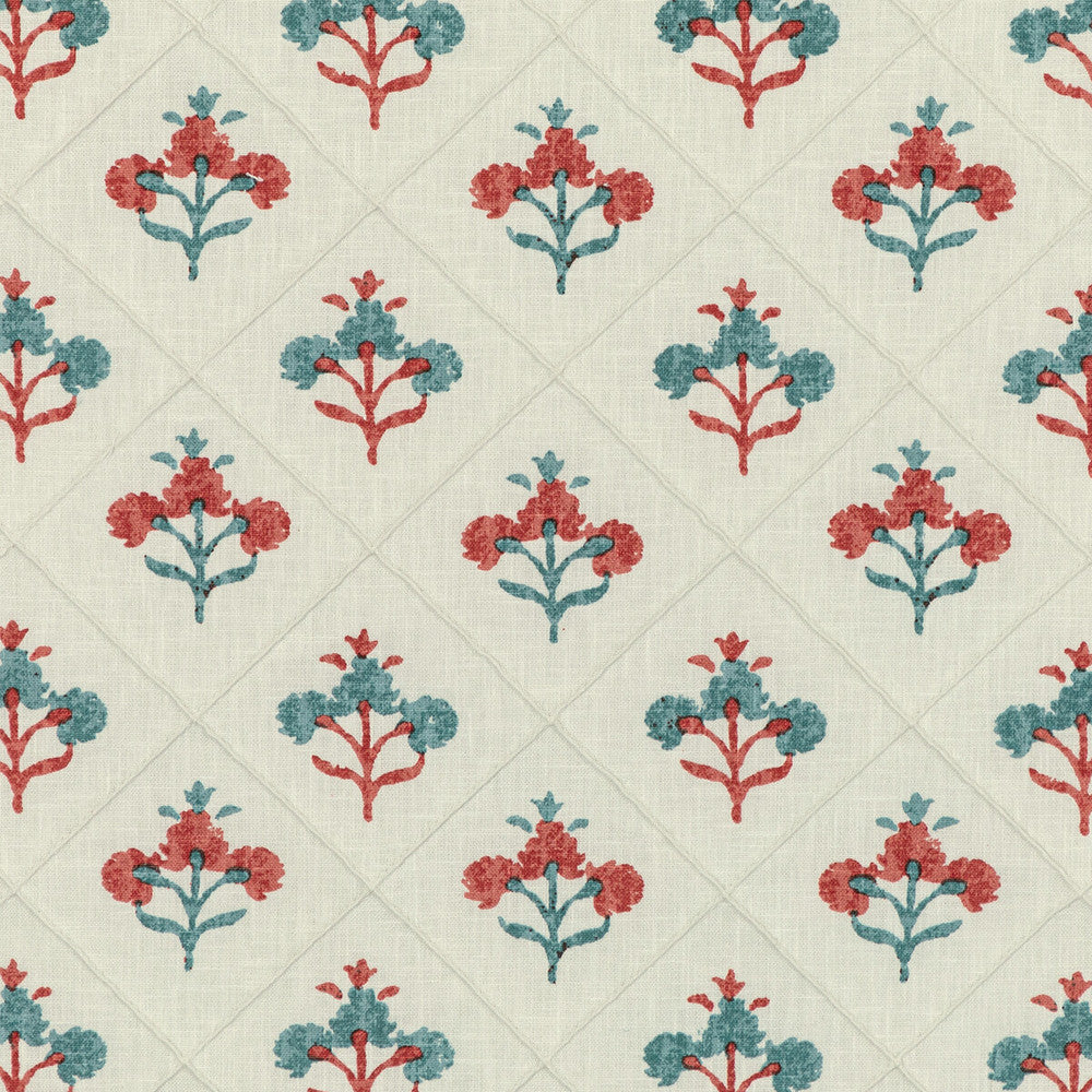 Rajaflower-19 by Kravet Basics Designer Fabric L'INDIENNE COLLECTION POLYESTER - 68%;COTTON - 32% India HEAVY Horizontal: 4.25 and Vertical: 4.125 54 - Swanky Fabrics -