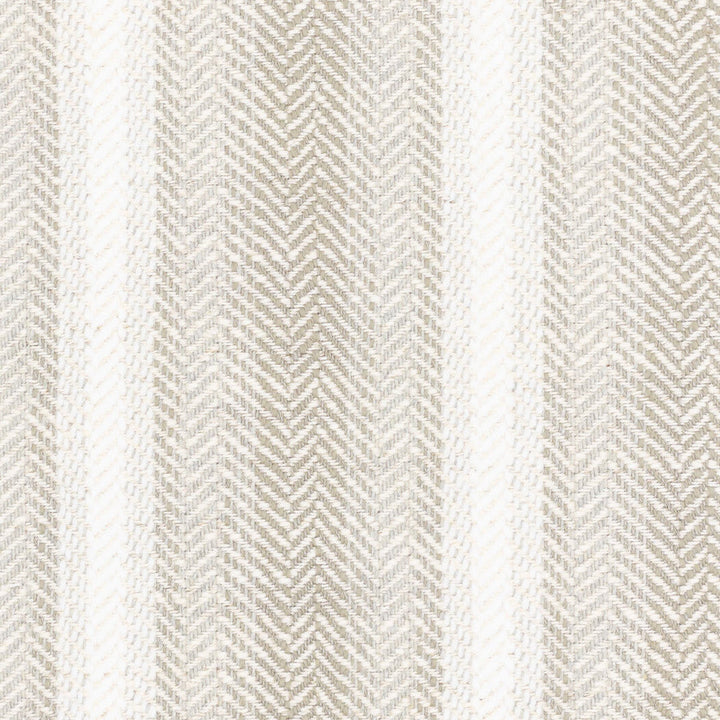 Rambo 3 Flax by Stout Designer Fabric JUST STRIPES NATURAL/CHARCOAL 59%COT 18%SVI 17%POL 6%LIN USA Horizontal: 0.000 and Vertical: 3.125 54 in - Swanky Fabrics -