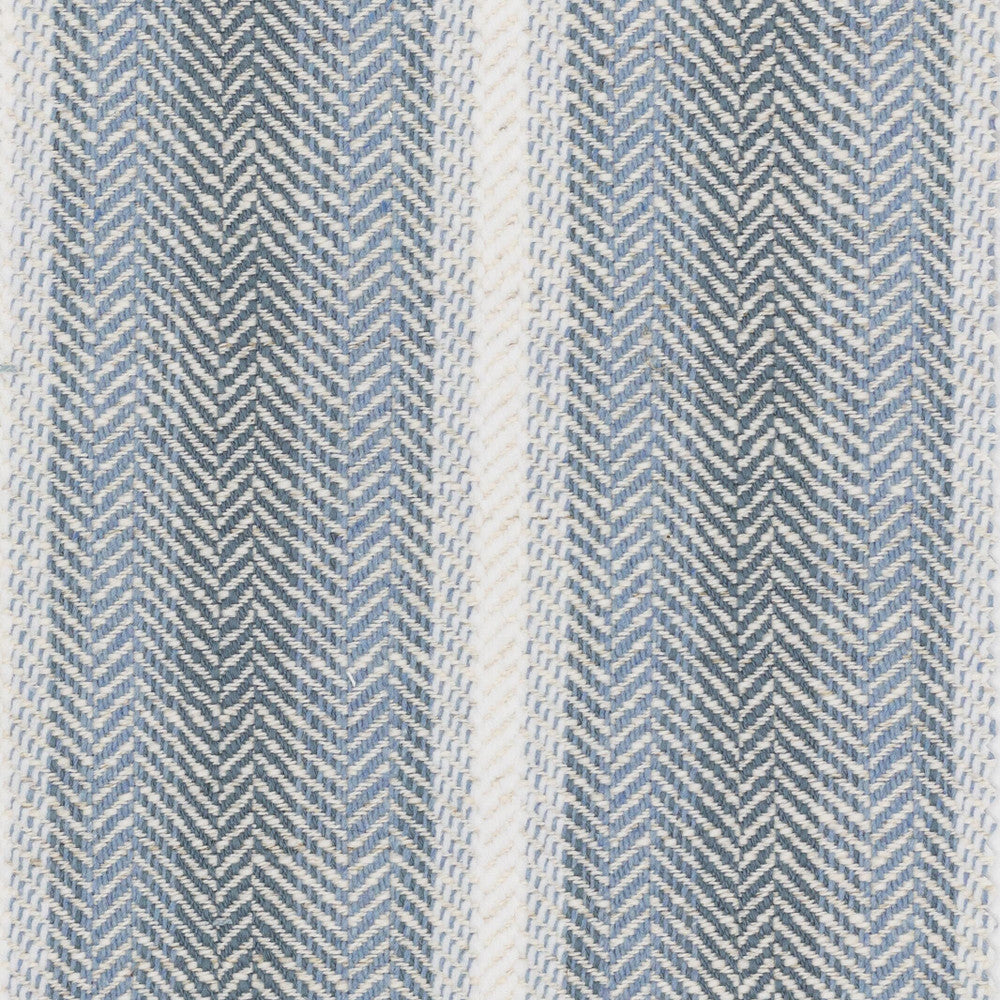 Rambo 4 Moonstone by Stout Designer Fabric JUST STRIPES BLUE/SPRING 59%COT 18%SVI 17%POL 6%LIN USA WYZENBEEK 50 000 DOUBLE RUB WEAR TEST (HEAVY DUTY) Horizontal: 0.000 and Vertical: 3.125 54 in - Swanky Fabrics -