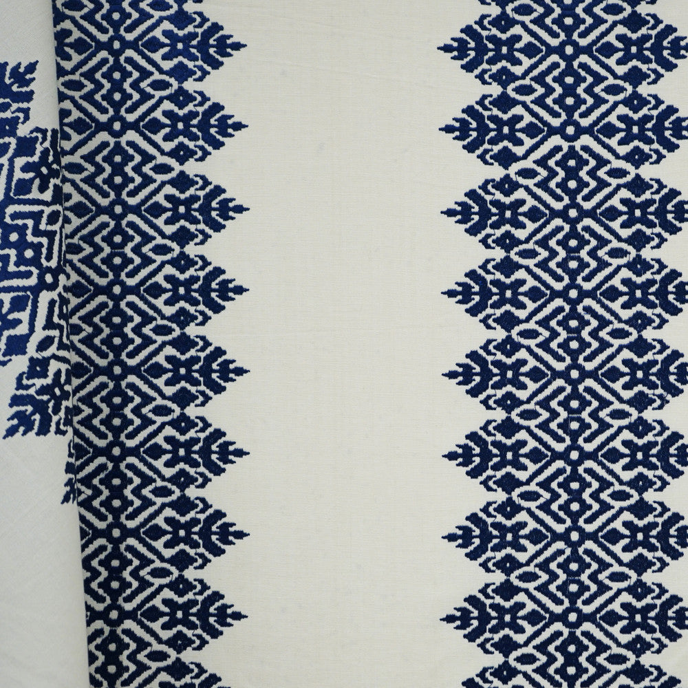 RAYA 66SJ101 by JF Designer Fabric JF Studio 77% Cotton, 23% Viscose India  Horizontal: 10.25 and Vertical: 1.75 54  - Swanky Fabrics -