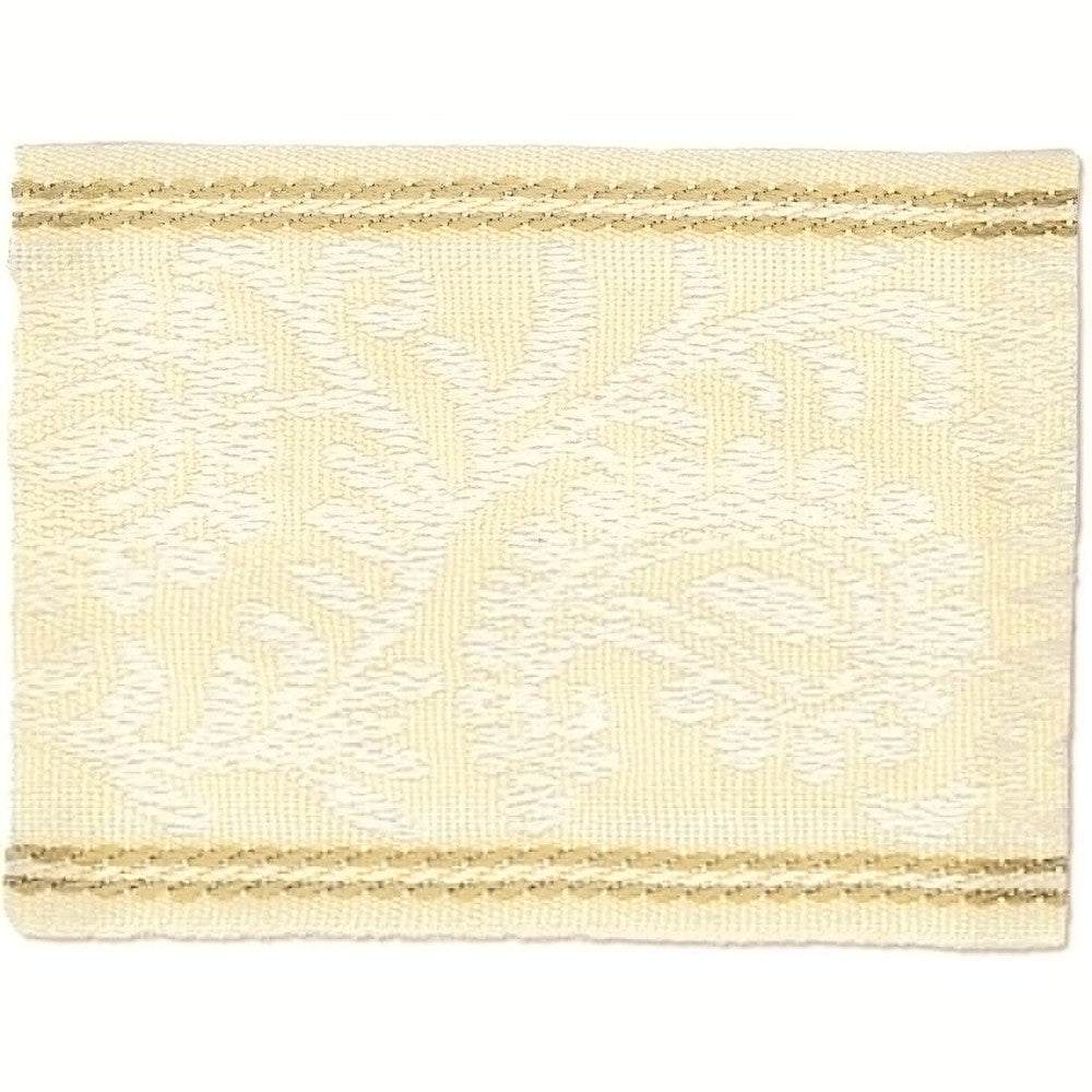 Recite 6 Bone by Stout Designer Trim HARMONY TRIM 58%POL 42%SVI CHINA </p><p>Repeat: 0 3 in - Swanky Fabrics -