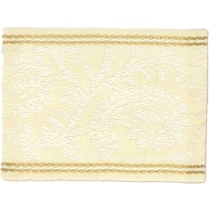 Recite 6 Bone by Stout Designer Trim HARMONY TRIM 58%POL 42%SVI CHINA </p><p>Repeat: 0 3 in - Swanky Fabrics -