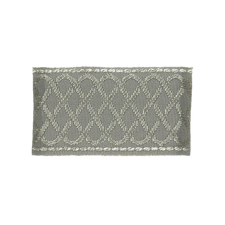 Recreation 4 Grey by Stout Trim Stout Trim Recreation 4 GreyTrim METROPOLITAN TRIM 53%POL 47%SVI CHINA </p><p>Repeat: H: 0.625, V: 0.000 2 in - Fabric Carolina -