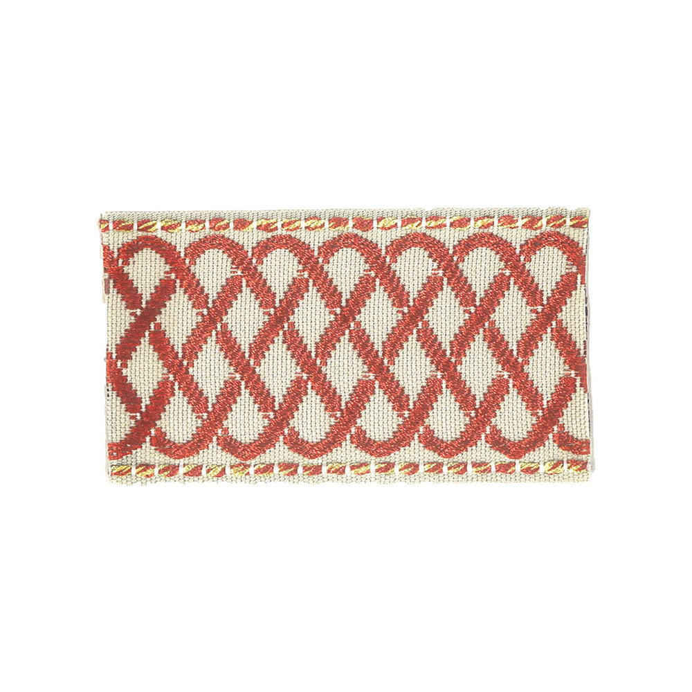 Recreation 7 Tile by Stout Designer Trim METROPOLITAN TRIM 53%POL 47%SVI CHINA Horizontal: 0.625 and Vertical: 0 2 in - Swanky Fabrics -