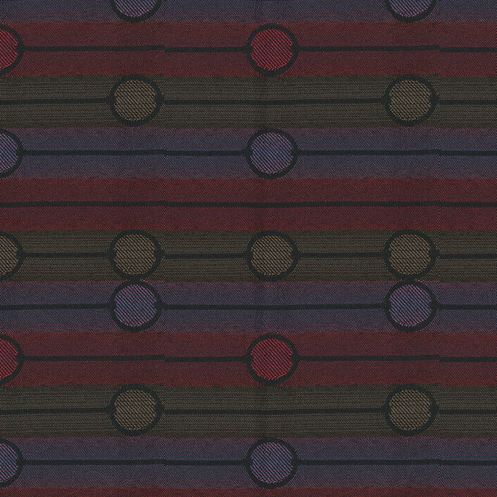 Relate 17 Bordeaux by Crypton Designer Fabric 100% Polyester China 105,000 Double Rubs (Wyzenbeek) </p><p>Repeat: Horizontal: 5.7" (14.4 cm) Up the Roll and Vertical: 14.8" (37.6 cm) Across the Roll 55" (140 cm) - Swanky Fabrics -