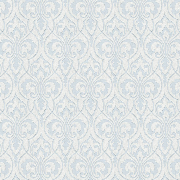 Remy 2 Blue by Stout Designer Fabric COLOR MY WINDOW BREEZE/INK 100%POL INDIA Horizontal: 4.5 and Vertical: 7.25 54 in - Swanky Fabrics -