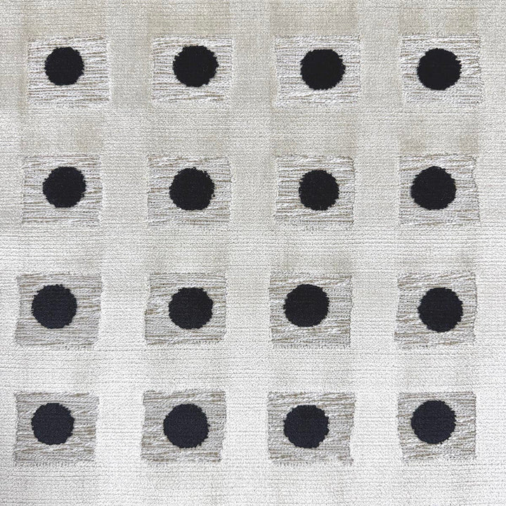 Remy Domino by Magnolia Designer Fabric - 63% Visc, 31% Poly 6% Cot India 30,000 MAR Horizontal: 3 and Vertical: 2.75 54 - Swanky Fabrics -