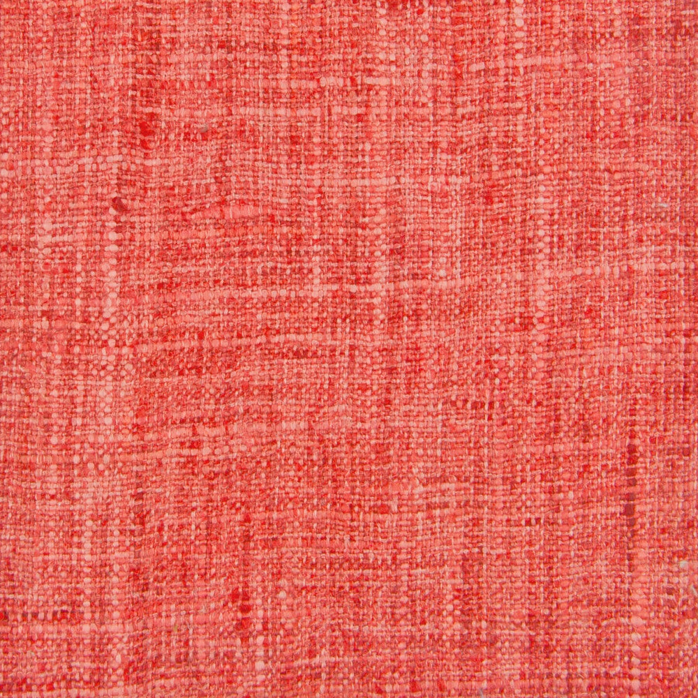 Renzo 16 Strawberry by Stout Designer Fabric LINEN LOOKS 100%POL INDIA FLAME RETARDANT-U.F.A.C. CLASS 1 CATB 117-2013 WYZENBEEK 12 000 DOUBLE RUB WEAR TEST (MEDIUM DUTY) Horizontal: 0 and Vertical: 0 54 in - Swanky Fabrics -