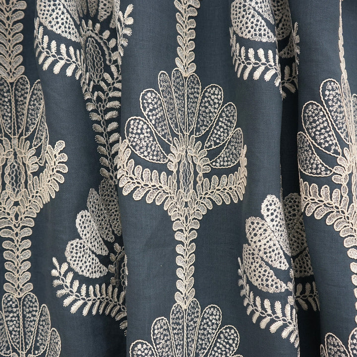 Ressina 67Sj101 by JF Designer Fabric JF Studio 51% Linen, 49% Viscose India Horizontal: 16.875 and Vertical: 11.375 53 - Swanky Fabrics -