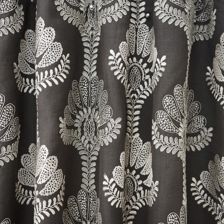 Ressina 98Sj101 by JF Designer Fabric JF Studio 51% Linen, 49% Viscose India Horizontal: 16.875 and Vertical: 11.375 53 - Swanky Fabrics -