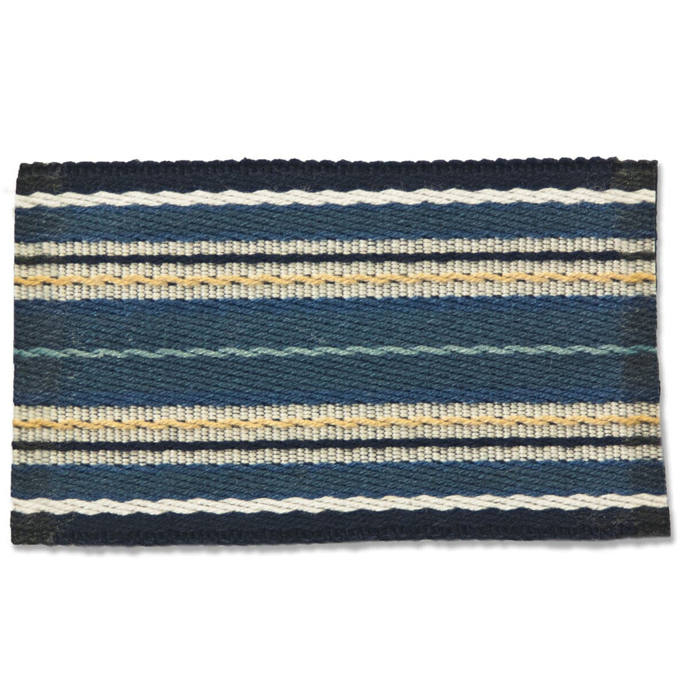 Review 2 Cobalt by Stout Designer Trim New World Tapes & Borders 100% Spun Viscose CHINA Horizontal: 0 and Vertical: 0 2.12 in - Swanky Fabrics -