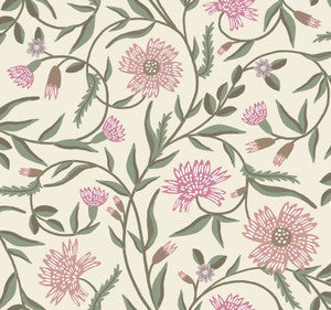 Rifle Paper Co. Wallpaper Aster Rose