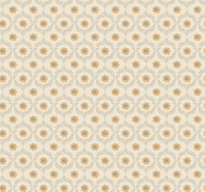 Emma Linen Wallpaper by Rifle Paper Co. Designer Rifle Paper Co. 3rd Edition Covers about 60.8 square feet 27-in by 27-ft long roll Unpasted 25.25 - Swanky Fabrics -