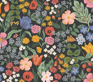 Rifle Paper Co. Wallpaper Blossom Black