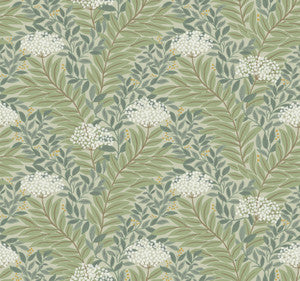 Rifle Paper Co. Wallpaper Highgrove Sage