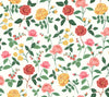 Rifle Paper Co. Wallpaper Roses White & Blush