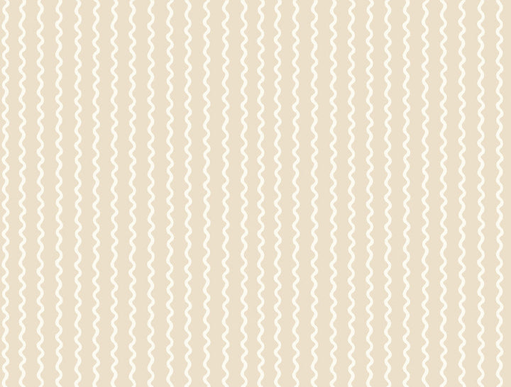 Rickrack Linen Wallpaper by Rifle Paper Co. Designer Rifle Paper Co. 3rd Edition Covers about 60.8 square feet 27-in by 27-ft long roll Unpasted 20.5 - Swanky Fabrics -