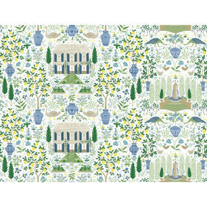 Rifle Paper Co. Wallpaper Camont Blue & Green