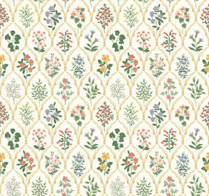 Rifle Paper Co. Wallpaper Hawthorne Cream
