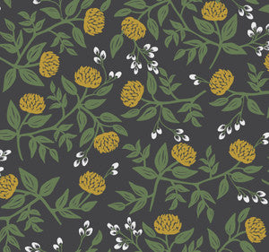 Rifle Paper Co. Wallpaper Peonies Black & Gold