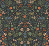 Rifle Paper Co. Wallpaper Wildwood Black Multi