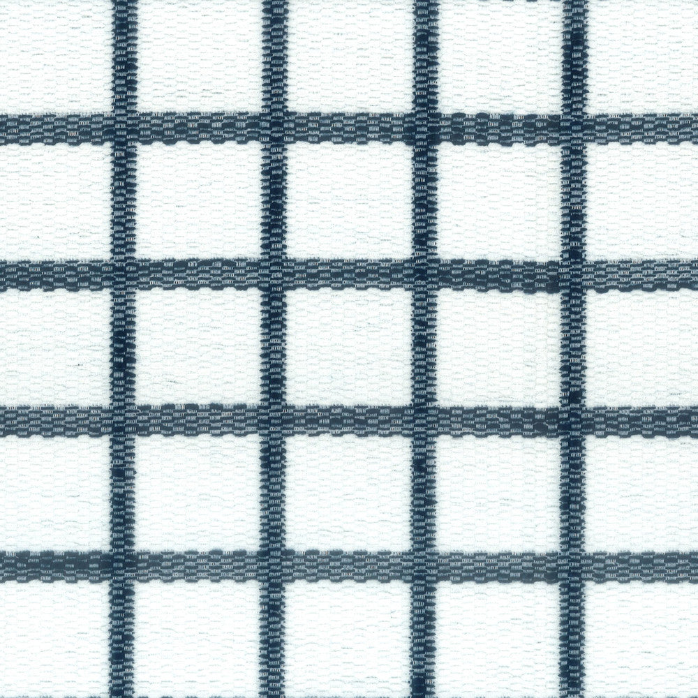 Riddle 1 Ink by Stout Fabric Stout Fabric Riddle 1 InkFabric LIVING IS EASY CHAMBRAY/NAVY 100%UV USA </p><p>Repeat: H: 7.125, V: 1.625 56 in - Fabric Carolina -