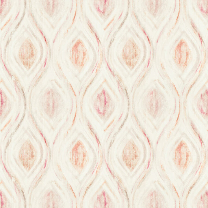 Rissana 1 Rosewood by Stout Designer Fabric Rainbow Library Blush/Sorbet 100% Cotton INDIA CATB 117-2013 WYZENBEEK 10 000 DOUBLE RUB WEAR TEST (MEDIUM DUTY) Horizontal: 13.75 and Vertical: 13.5 54 in - Swanky Fabrics -