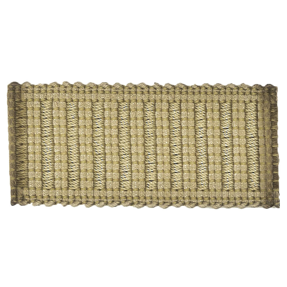Ritual 5 Khaki by Stout Trim Stout Trim Ritual 5 KhakiTrim MOONDUST TRIM 85%SVI 15%POL CHINA </p><p>Repeat: H: 0.000, V: 0.000 1.5 in - Fabric Carolina -