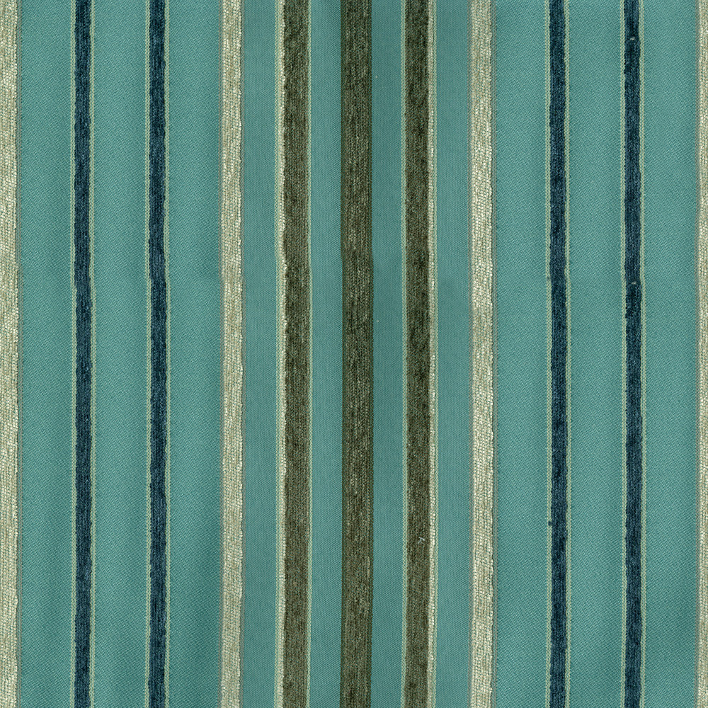 Salute 34 Aqua by ABBEYSHEA Designer Fabric 65% Polyester, 35% Rayon China 16,000 Double Rubs (Wyzenbeek) </p><p>Repeat: Horizontal: and Vertical: 55" (140 cm) - Swanky Fabrics -