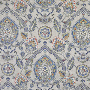 Maxwell Fabric Royal Botanic # 121 Platinum