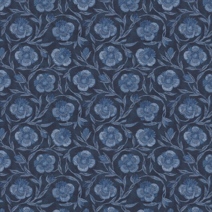 Robert 2 Royal by Stout Fabric Stout Fabric Robert 2 RoyalFabric RAINBOW LIBRARY HARBOR/INK 50%COT 35%SVI 15%LIN INDIA </p><p>Repeat: H: 11.000, V: 10.750 55 in - Fabric Carolina -