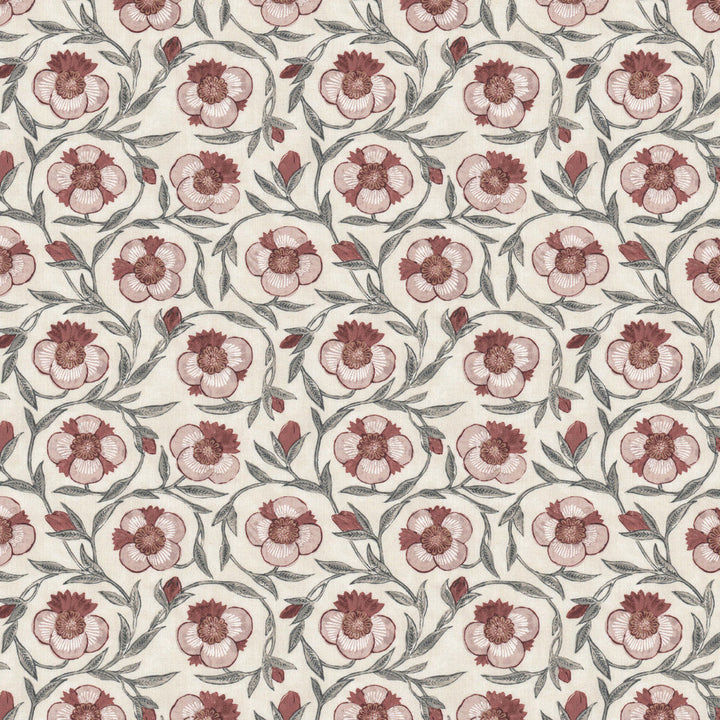 Robert 3 Claret by Stout Fabric Stout Fabric Robert 3 ClaretFabric RAINBOW LIBRARY TEAROSE/SPICE 50%COT 35%SVI 15%LIN INDIA </p><p>Repeat: H: 11.000, V: 10.750 55 in - Fabric Carolina -