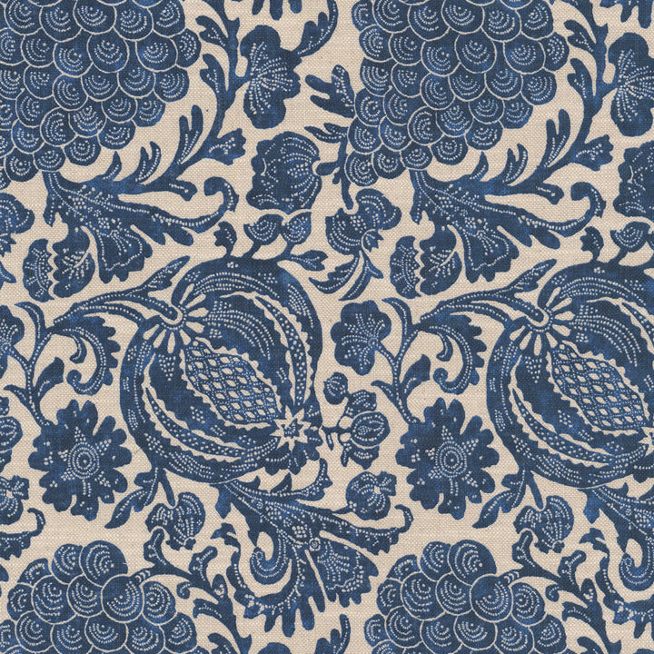 Rockport 1 Sapphire by Stout Designer Fabric RAINBOW LIBRARY CADET/INDIGO 75%COT 25%LIN PAKISTAN WYZENBEEK 15 000 DOUBLE RUB WEAR TEST (HEAVY DUTY) Horizontal: 10.500 and Vertical: 18.000 54 in - Swanky Fabrics -