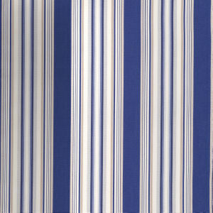 Rover Indigo by Norbar Designer Fabric HEAT WAVE 100% ACRYLIC ITALY 7 7/8"H 55" - Swanky Fabrics -
