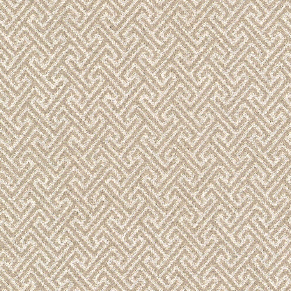 Roxpoint 2 Chamois by Stout Designer Fabric RAINBOW LIBRARY ALMOND/GRANITE 54%SVI 30%POL 16%COT INDIA Horizontal: 1.500 and Vertical: 1.750 54 in - Swanky Fabrics -