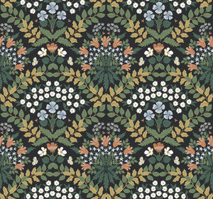 Rifle Paper Co. Wallpaper Bramble Black & Green