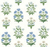 Rifle Paper Co. Wallpaper Mughal Rose Indigo
