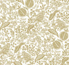 Rifle Paper Co. Wallpaper Pomegranate White & Metallic Gold