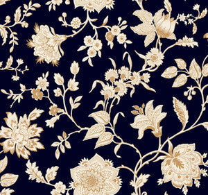 York Wallcoverings Wallpaper Sutton Black
